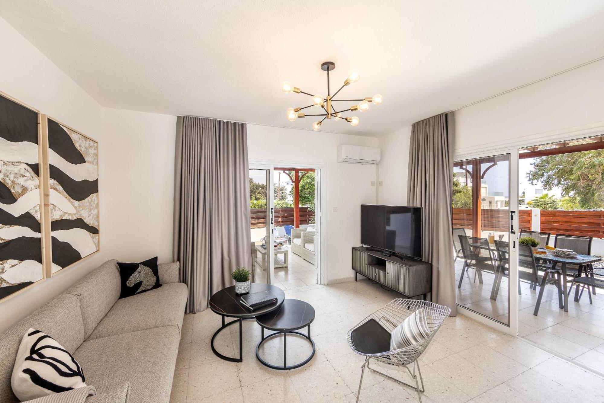 Larnaca Villa Marina Meneou Екстериор снимка